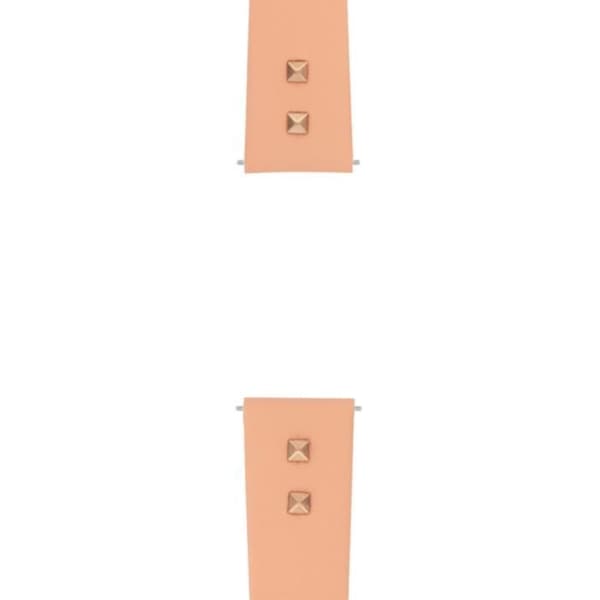 Armband till klocka - WATX&amp;COLORS - GRUNGE WXCO1022 - Läder - Orange - Trendig
