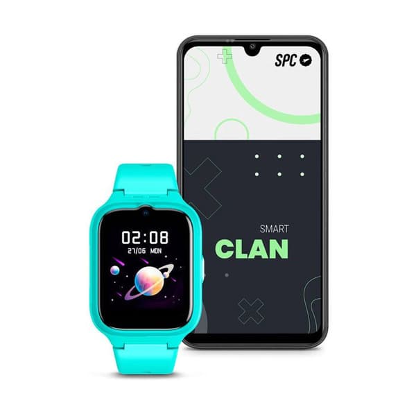 SPC Smartee 4G Kids - Smartwatch för barn med GPS, samtal och videosamtal, familjechatt, skolläge