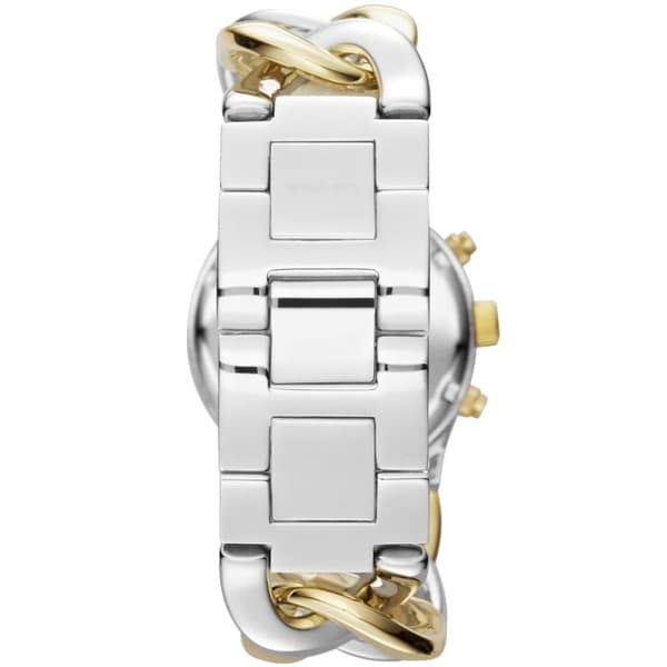 Michael Kors MK3199 Twist Chain Chronograph White Dial naisten kello fi