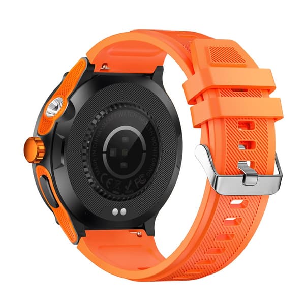 INF Smartwatch kuntoilun seurannalla, sykemittarilla ja unen seurannalla Oranssi