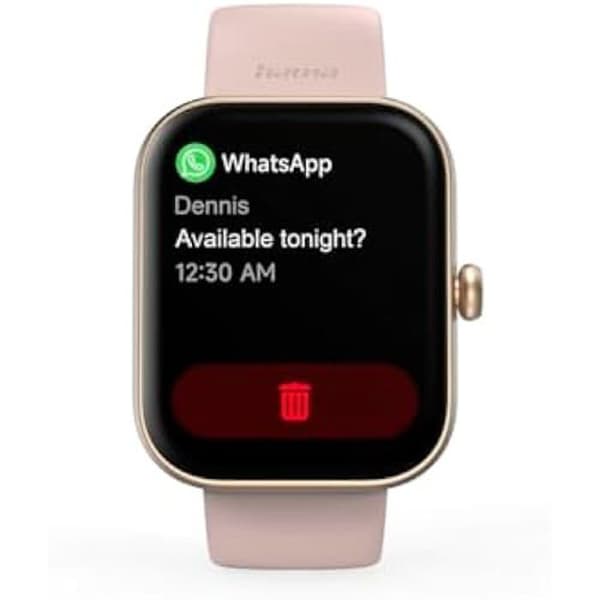 Smartwatch - Hama - 5000 - Vattentålig IP68 - TFT-skärm 1,65" - Samtalsmottagning och röstkontroll