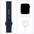 Miniatyrbild 3 av 4: Apple Watch Series 6 GPS - 44mm blå aluminiumfodral - Intense Blue rem (2020) - Renoverad - Bra skick- REFURBISHED