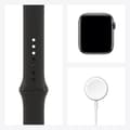 Miniatyrbild 3 av 4: Apple Watch Series 6 GPS - 44mm Space Grey aluminiumfodral - Svart band (2020) - Renoverad - Bra skick- REFURBISHED