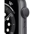 Miniatyrbild 2 av 4: Apple Watch Series 6 GPS - 44mm Space Grey aluminiumfodral - Svart band (2020) - Renoverad - Bra skick- REFURBISHED