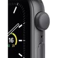 Miniatyrbild 2 av 4: Apple Watch SE GPS - 40mm Space Grey aluminiumfodral - Svart band (2020) - Renoverad - Utmärkt skick- REFURBISHED