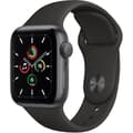 Miniatyrbild 1 av 4: Apple Watch SE GPS - 40mm Space Grey aluminiumfodral - Svart band (2020) - Renoverad - Utmärkt skick- REFURBISHED
