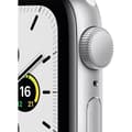 Miniatyrbild 2 av 4: Apple Watch SE GPS - 40mm Silver aluminiumfodral - Vit band (2020) - Renoverad - Bra skick- REFURBISHED