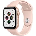 Miniatyrbild 1 av 4: Apple Watch SE GPS - 44mm guld aluminiumfodral - Rose des Sables armband (2020) - Renoverad - Bra skick- REFURBISHED