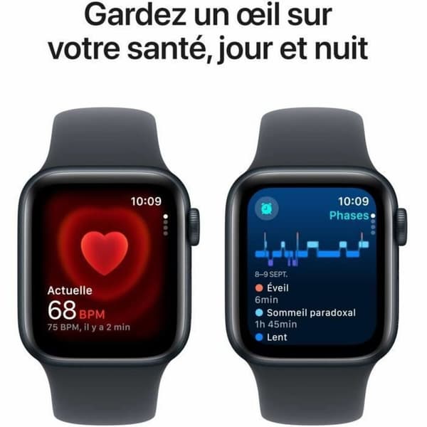 Smartklocka Apple SE (2024) Svart 40 mm