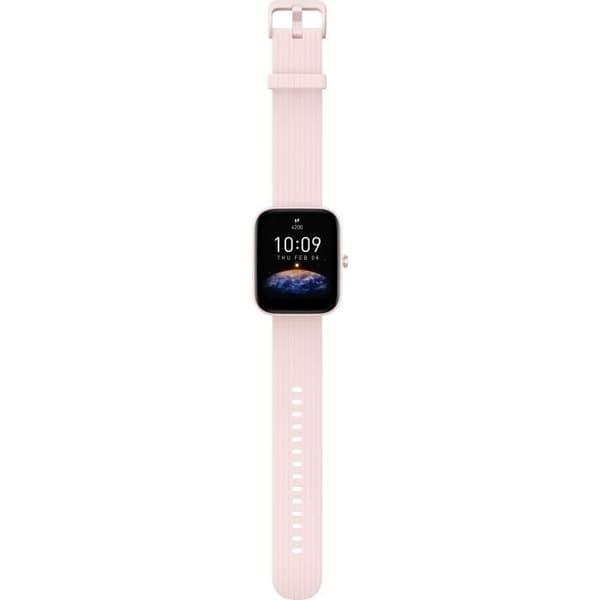 Klocka - AMAZFIT - Bip 3 Pro - 1,69 tum - Rosa