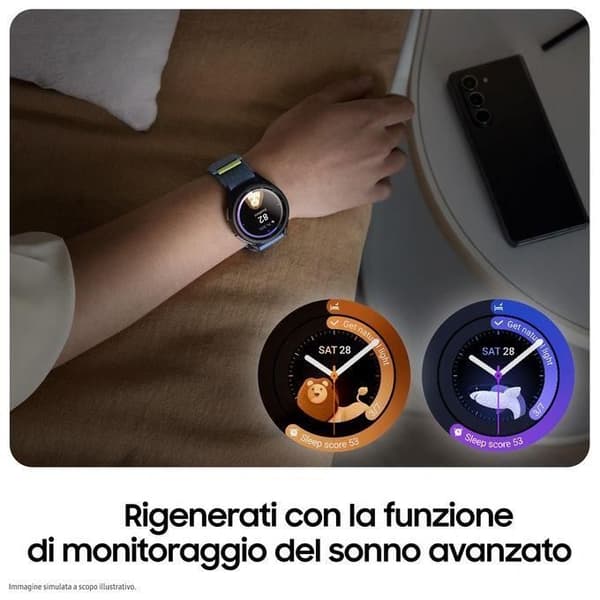 Samsung R960 Galaxy Watch6 Classic, 47 mm, svart