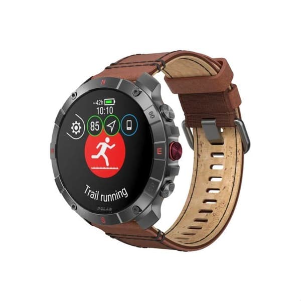Smartklocka - POLAR - Grit X2 Pro Titan - Dubbel frekvens GPS - Safirglas - Autonomi upp till 140h