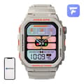 Miniatyrbild 9 av 9: Zeblaze Ares GPS smartklocka (vit)