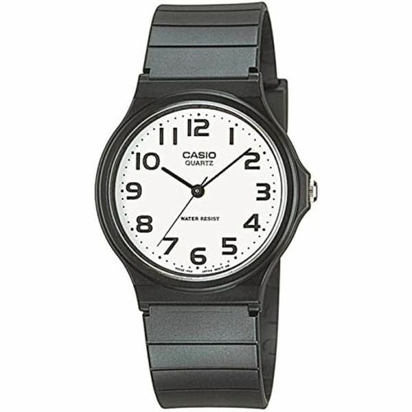 Unisex kellot Casio MQ-24-7B2LEG Valkoinen Musta (Ø 34 mm)