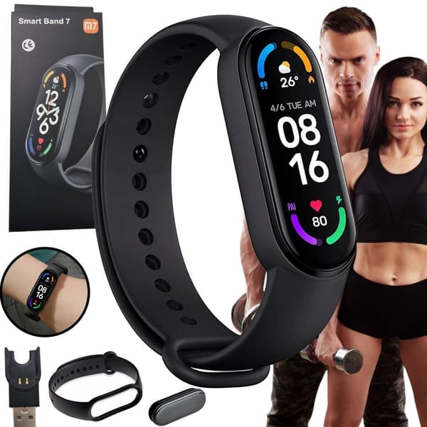 SMARTWATCH SMARTBAND WATCH SPORT BAND M7 S APPLIKATIONER PEDOMETER