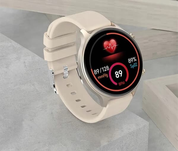 DAMES SMARTWATCH TIL EN PIGEGAVE AMOLED SILIKONE SMART ARMBÅND