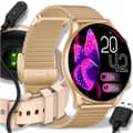 Miniatyrbillede 2 af 11: DAMES SMARTWATCH TIL EN PIGEGAVE AMOLED SILIKONE SMART ARMBÅND
