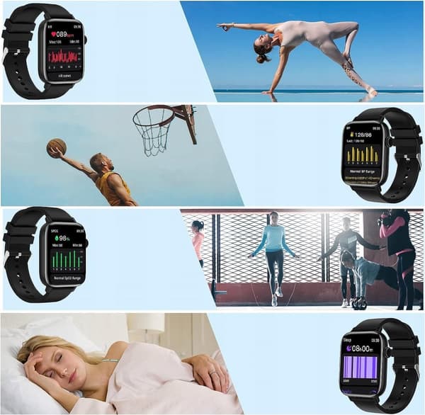 SMARTWATCH SMARTWATCH SPORTSAMTALER KALDER MÆND