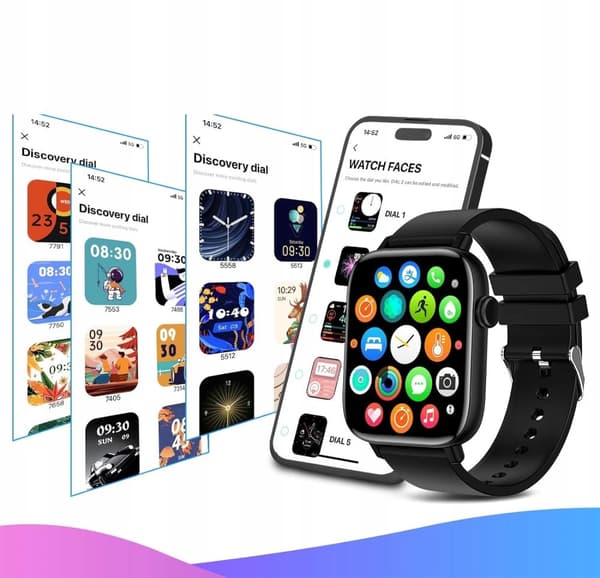 SMARTWATCH SMARTWATCH SPORTSAMTALER KALDER MÆND