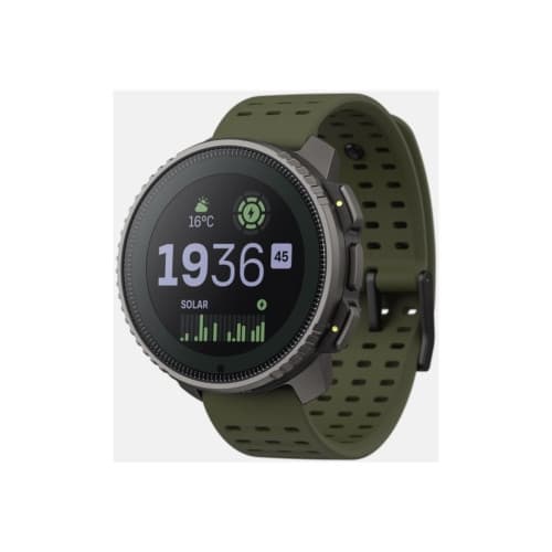 Suunto Vertical - glasfiberarmerad polyamid - sportklocka med rem - titanium solar forest