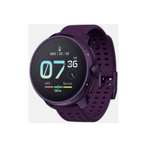 Suunto Race - glasfiberarmerad polyamid - sportklocka med rem - 32 GB - titanium amethyst