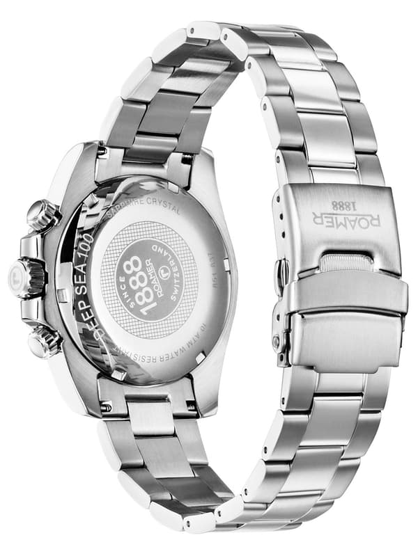 Mens Watch Roamer 851837 41 45 20, Quartz, 42mm, 10ATM