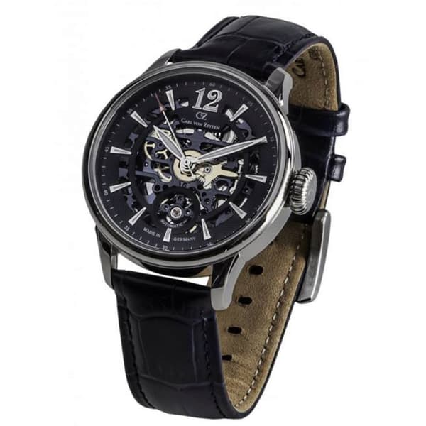 Mens Watch Carl Von Zeyten CVZ0051BL, Automatic, 40mm, 5ATM