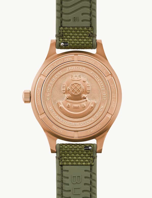 Mens Watch Bulova 98A324, Automatic, 41mm, 20ATM