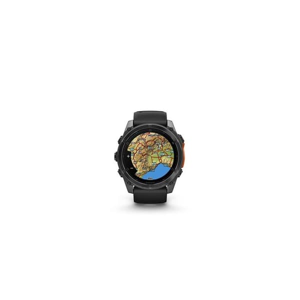 Multisportklocka - GARMIN - fenix8 - AMOLED-skärm 1.4' - Autonomi 29 dagar - Inbyggd LED-lampa