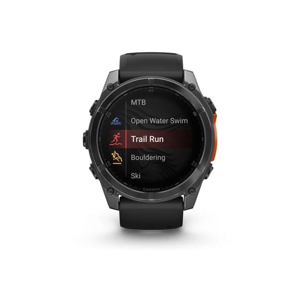 Multisportklocka - GARMIN - fenix8 - AMOLED-skärm 1.4' - Autonomi 29 dagar - Inbyggd LED-lampa