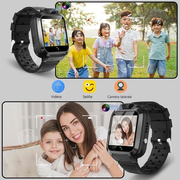 INN Smart Watch 1,44 tums färgpekskärm 128x128 pixlar pojkar och flickor som placerar smartklocka för barn