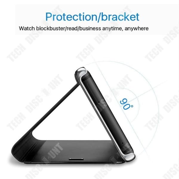 TD® telefonfodral för Note 8 Smart Flip Bra värmeavledning