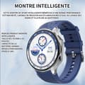Miniatyrbild 2 av 4: INN Smart Watch 390mah 1,43 tums ansluten klocka dam män sportklocka samtal ringer smart sportklocka b