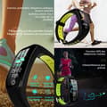 Miniatyrbild 4 av 4: INN Smart Watch 7-10 timmar kontinuerligt Använd smartwatch bluetooth-klocka hälsoövervakning träningsfrekvensklocka