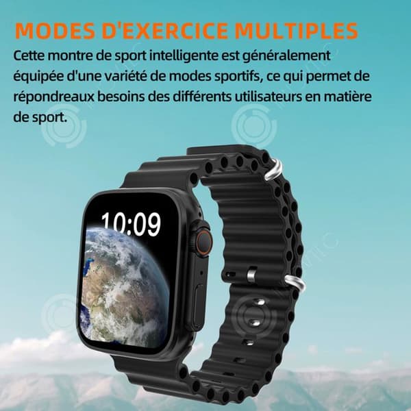 INN Smart Watch 4 lägen 1,81 tums ansluten klocka dam män sportklocka samtal ringer ansluten sportklocka
