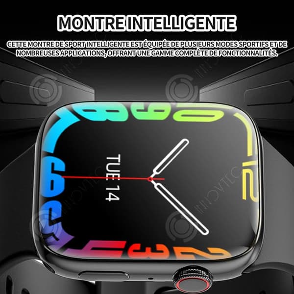 INN Smart Watch 380mah 1,95 tums ansluten klocka dam män sportklocka samtal ringer smart sportklocka n