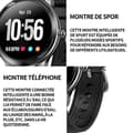 Miniatyrbild 4 av 4: INN Smart Watch 175mAh 1,09 tum Smart Watch Dam Herr Sport Watch Calls Dial Smart Sports Watch