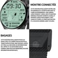 Miniatyrbild 4 av 4: INN Smart Watch Smart Watch Bluetooth Call Sports Watch 360x360 IPS Watch Diameter 36-40mm Magnetisk laddning Svart