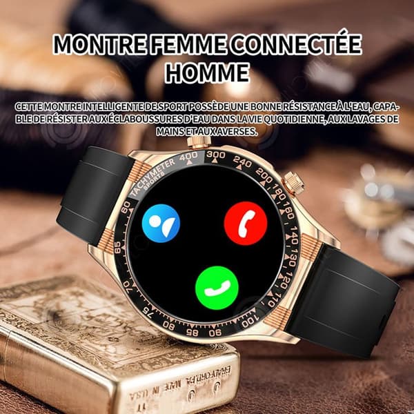 INN Smart Watch 240mah 1,32 tum smart klocka dam män sportklocka samtal ringer smart sportklocka
