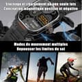 Miniatyrbild 4 av 4: INN Smart Watch 4,2x1,41cm 2,01 tum HD-upplösning 240x296 BT4.0/5.2 med hörlurar Vattentät hälsoövervakning