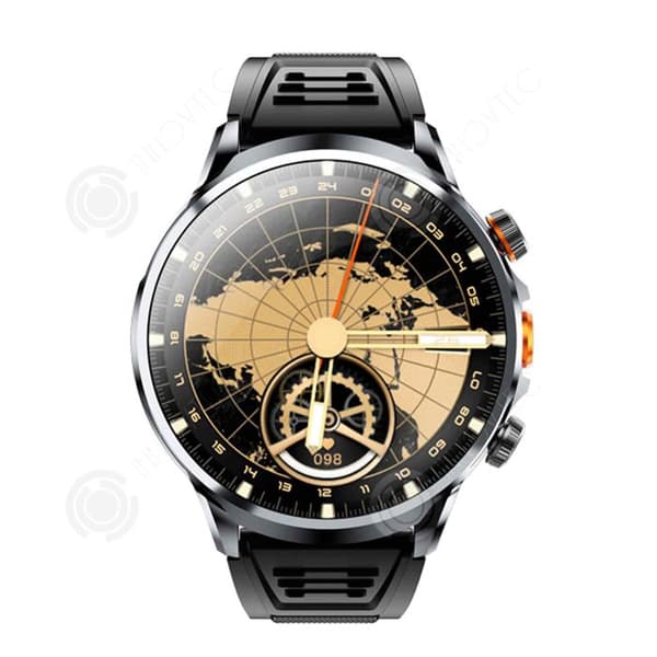 INN Smart Watch 1,95 tums smartwatch HD 5G sfärisk skärm GPS-positionering multifunktionsnavigering NFC mega minne wat