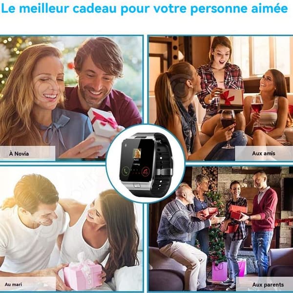INN Smart Watch 1,56 tums plug-in telefonklocka Samtalspåminnelse Smart plats Bluetooth Smart Watch