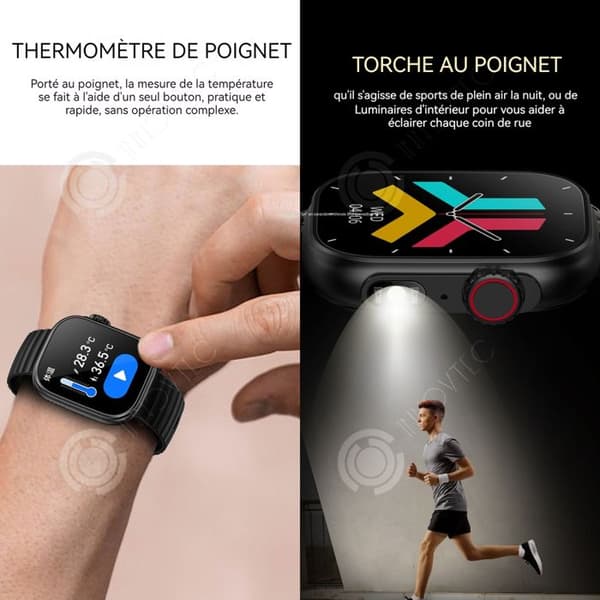 INN Smart klocka 3-5 dagars passningstid smartklocka bluetooth klocka hälsoövervakning träningsfrekvens bluetoo klocka
