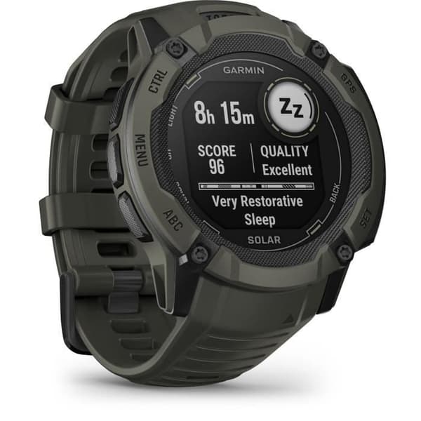 Ansluten GPS-klocka - GARMIN - Instinct 2X Solar Green