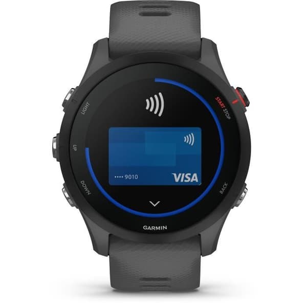 Sportansluten klocka - GARMIN - Forerunner 255 - Grå