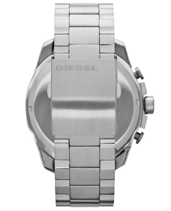 Diesel herrklocka Mega Chief DZ4308 Silver Steel Armband