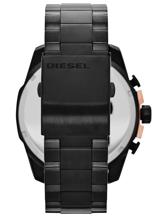 Klocka - DIESEL - DZ4309 - Kvarts - Svart - Armband i rostfritt stål