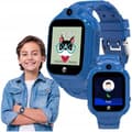 Miniatyrbild 1 av 4: FOREVER Smartwatch GPS WiFi Barn Se Mig! 3 Blå Läraktig Klocka Barn GPS