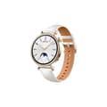 Miniatyrbild 2 av 6: Smartwatch - HUAWEI - Watch GT 4 - 41 mm - Vit läderarmband - Vattentålighet 5 ATM
