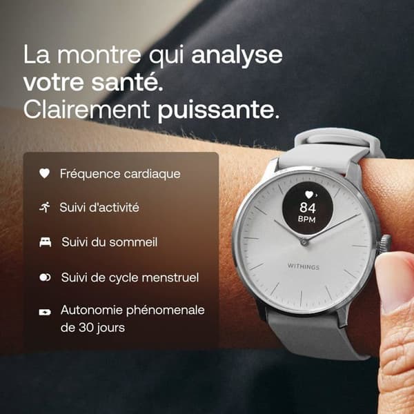 Withings ScanWatch Light 37mm Smartwatch Vit